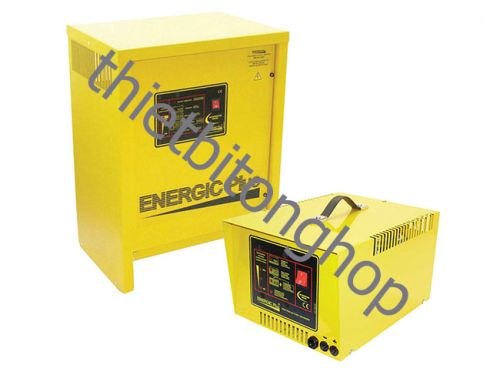 Bộ sạc xe nâng điện, bộ sạc ắc quy, bộ sạc Energic plus 48V 80A 3 pha - Italy-europe